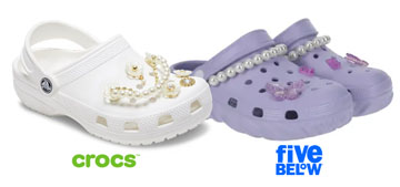 Crocs sues Five Below over knockoffs like $7 clogs with charms