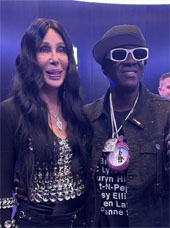 Cher and Flavor Flav
