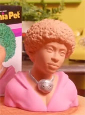 Ice Spice Chia Pet from commercial