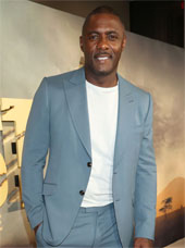 Idris Elba at the NY premiere of Beast