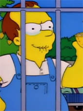 Screenshot of the Simpsons episode Lemon of Troy