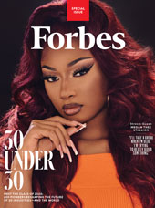 Megan Thee Stallion on the cover of Forbes